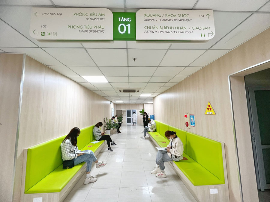 Không gian khám tiền hôn nhân tại Bệnh viện Đa khoa Bảo Sơn.