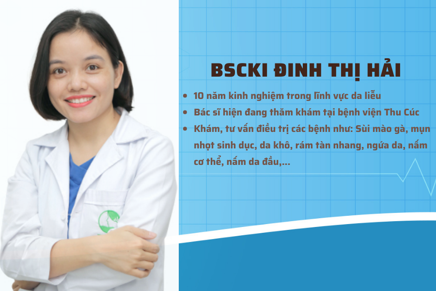Bác sĩ CKI Đinh Thị Hải luôn nhận được sự đánh giá cao từ người bệnh