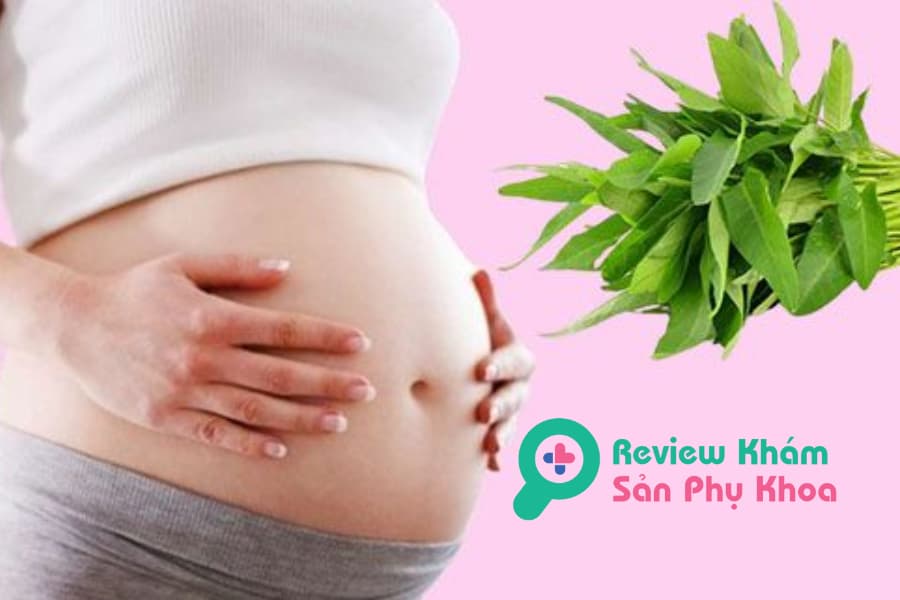 Bầu 3 tháng đầu ăn rau muống được không? 4 lưu ý