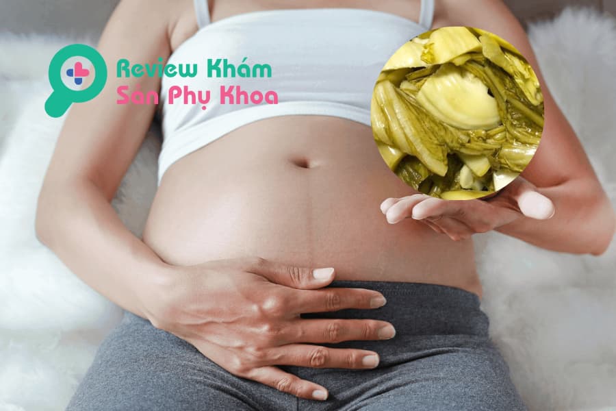 3 tháng đầu, mẹ bầu ăn cải chua được không?