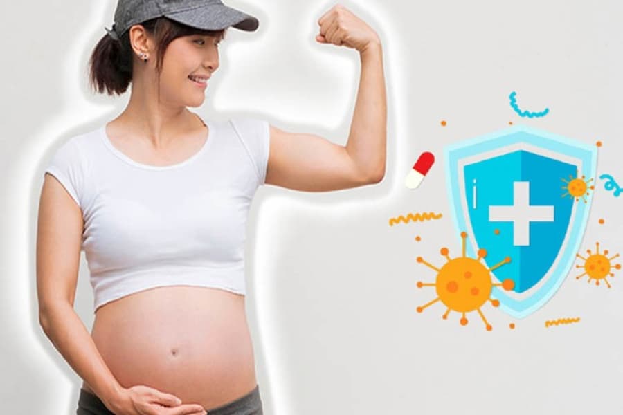 Mẹ bầu 3 tháng đầu ăn sữa chua giúp tăng cường hệ miễn dịch trong thai kỳ