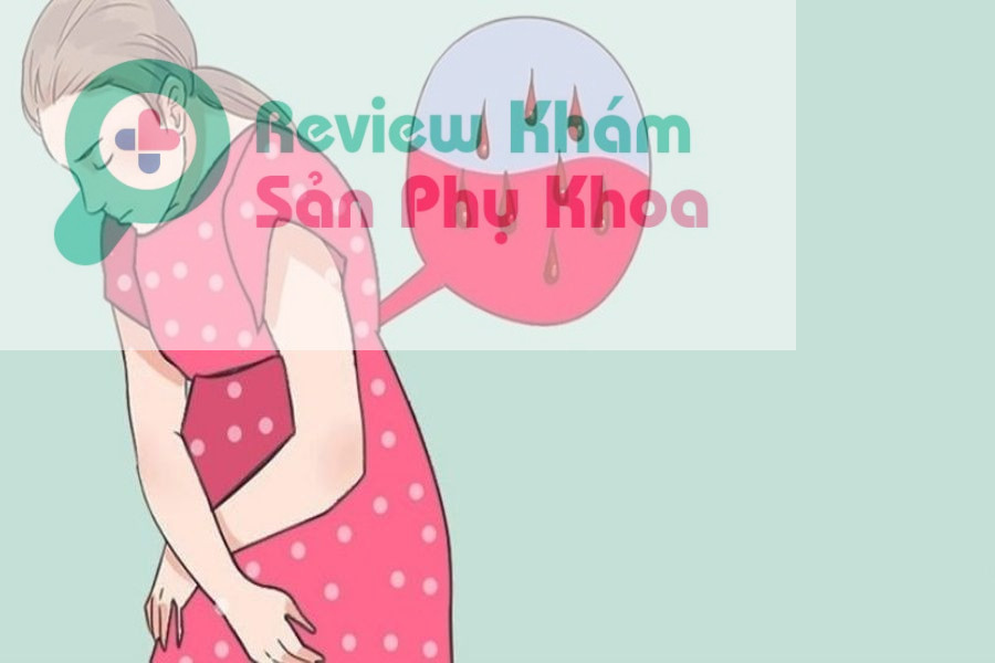 mang thai tháng thứ 6 quan hệ bị ra máu